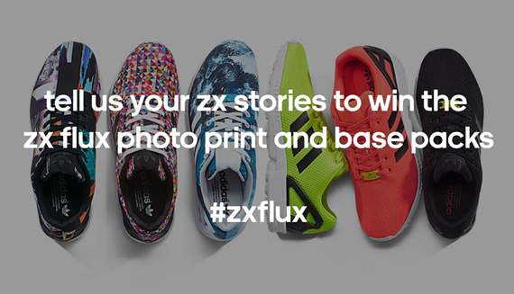 Win Adidas Zx Flux Photo Print Pack 2