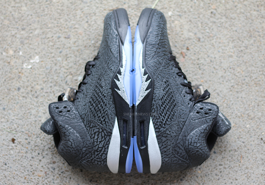 3lab5 Air Jordan 5 Black Metallic 3