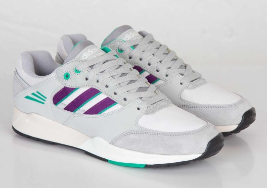 adidas Tech Super – Running White – Tribe Purple – Aluminum – Available