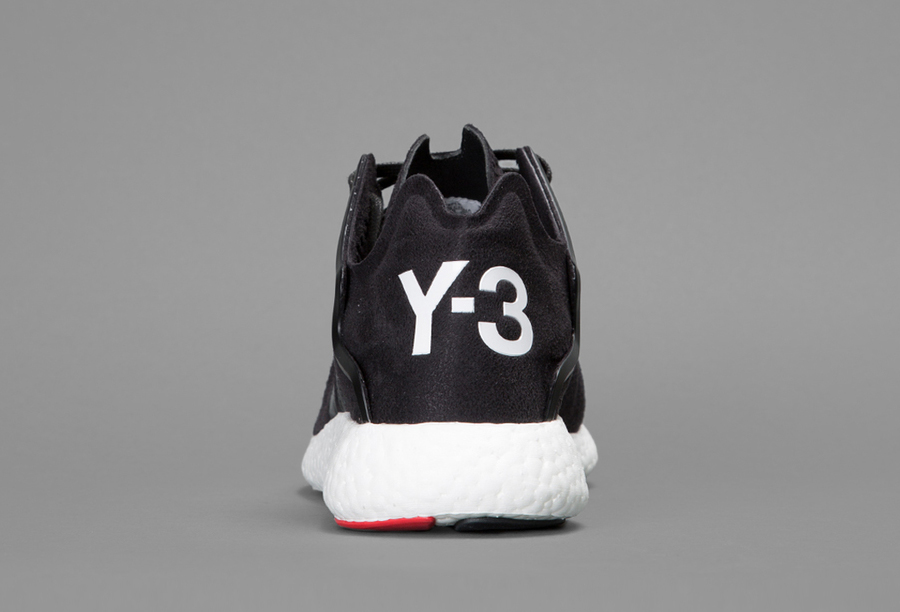 Adidas Y 3 Yohji Boost Black White Red 3