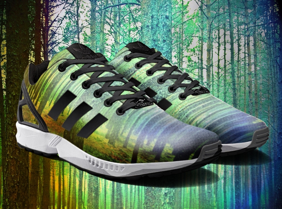 Adidas zx flux design your own hotsell