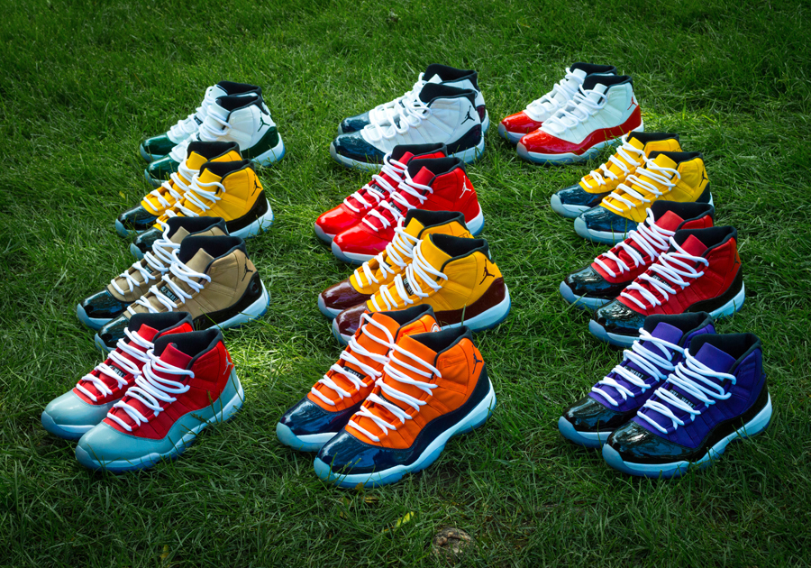 Air Jordan 11 Big Ten Customs By Dillon Dejesus 16