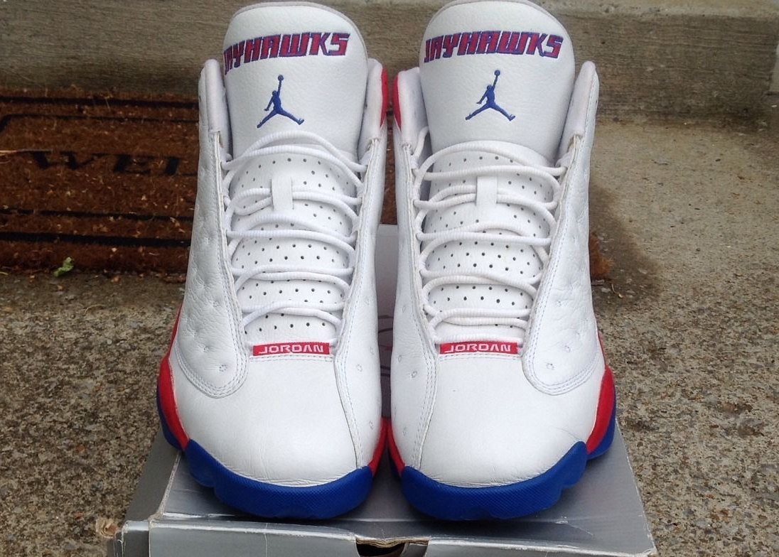 Air Jordan 13 Kansas Jayhawks 6