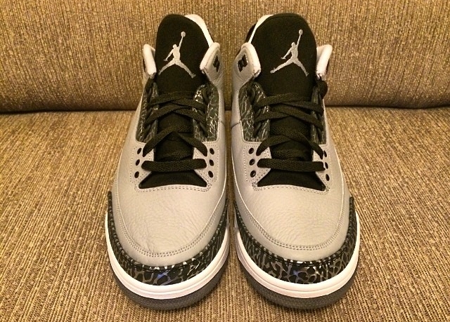 Air Jordan 3 Retro Wolf Grey Black 0