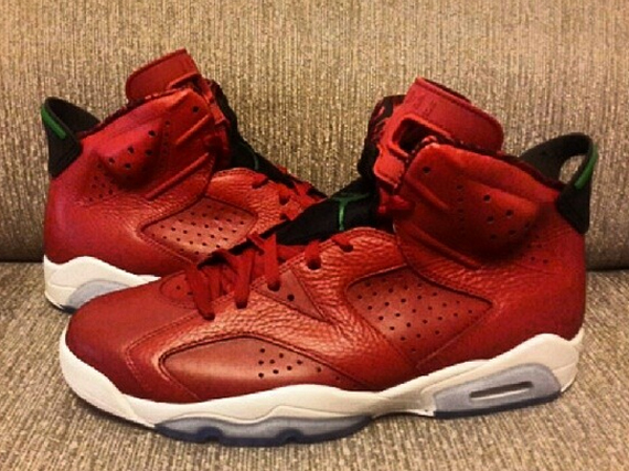 red jordan 6's