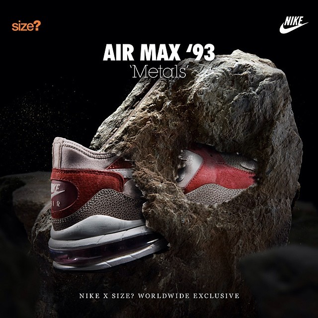 Air Max 93 Metal Size