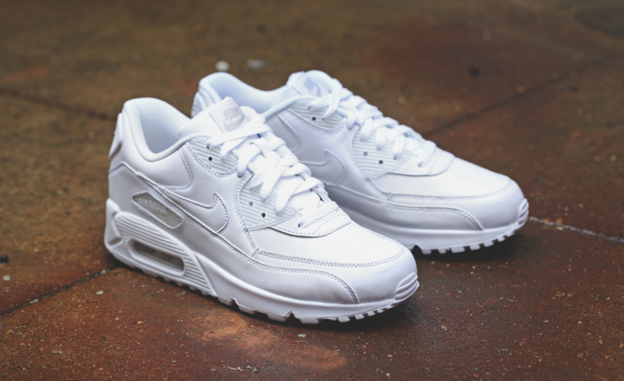 All White Air Max 90