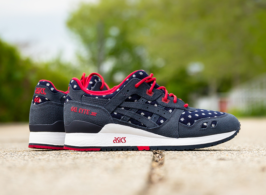 BAIT x ASICS Gel Lyte III Nippon Blues Trainers ASICS Tiger Runner 1202A070 White Black 100 Arriving at Additional Retailers FitforhealthShops