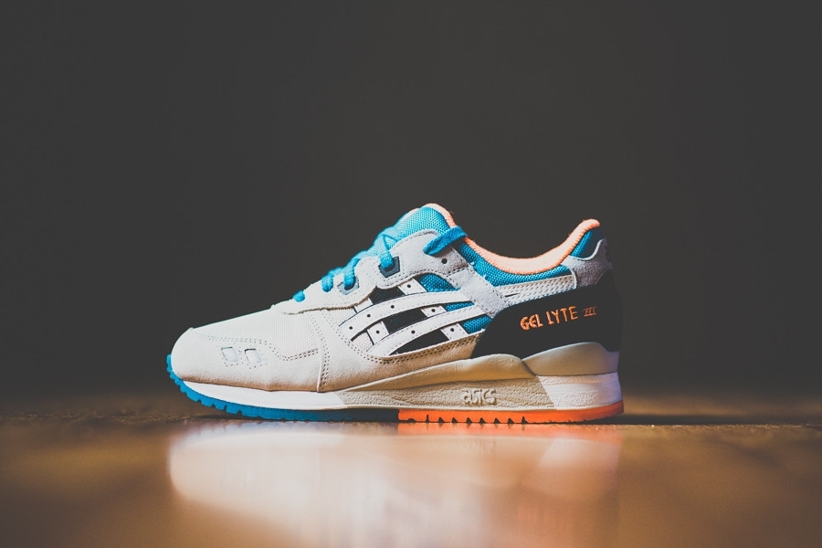 Asics Gel Lyte Iii Off White Bright Orange Blue 07