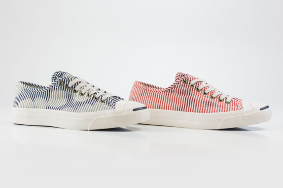 Converse Jack Purcell "Salt Wash Stripe" Collection
