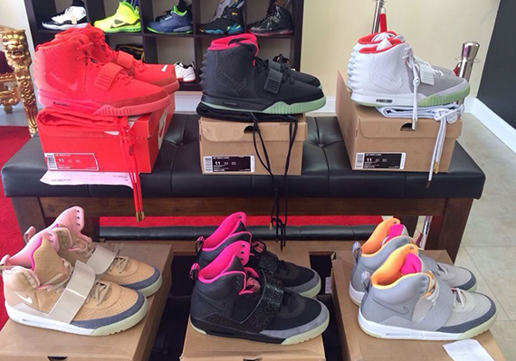 every nike supreme air yeezy release