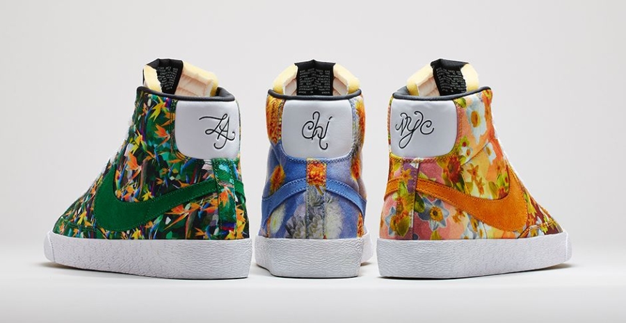 nike mid floral