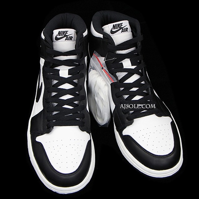 Jordan 1 Nike Air Black White 02