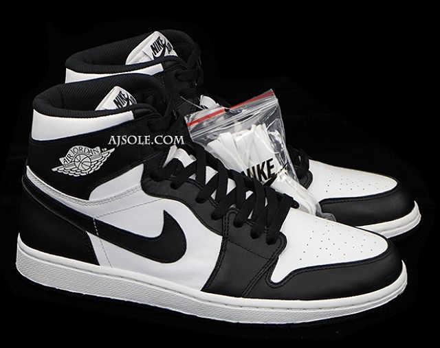 Jordan 1 Nike Air Black White 03