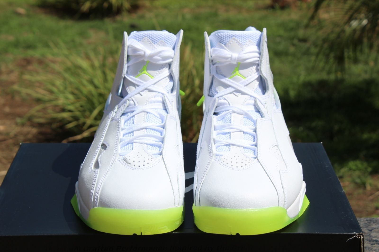 Jordan True Flight White Volt Ice 10