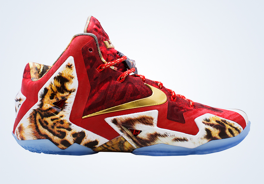 lebron james tiger shoes