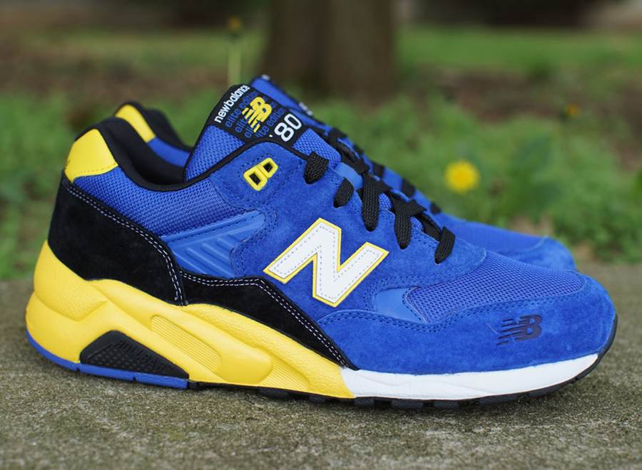 New Balance Mt 580 Navy Yellow Black White