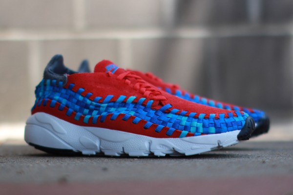Nike Air Footscape Woven Motion - Challenge Red - Photo Blue ...