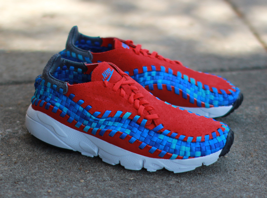 Nike Air Footscape Woven Motion - Challenge Red - Photo Blue 