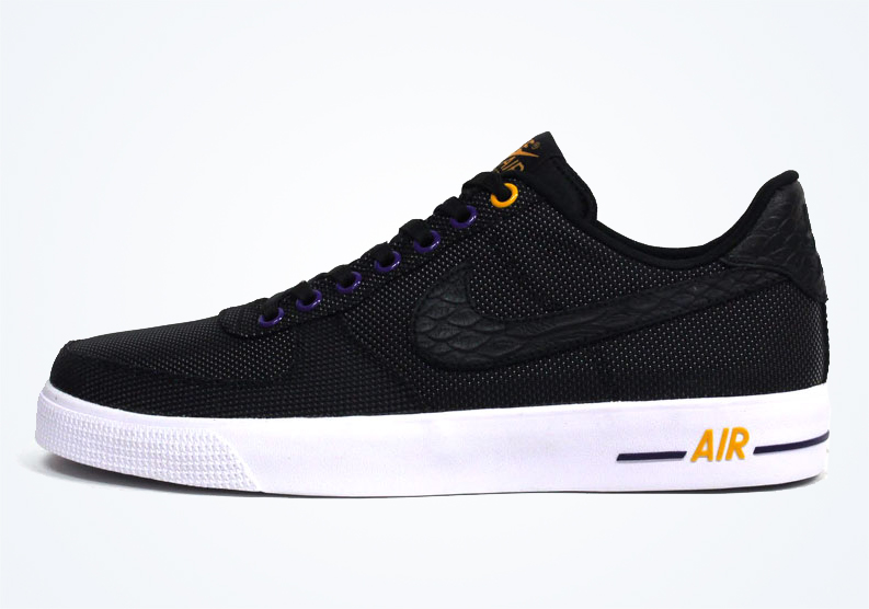 Nike Air Force 1 AC - Black - Purple - Yellow