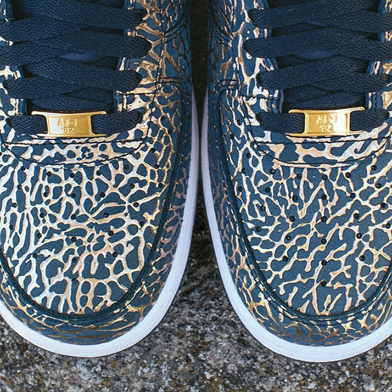Nike Air Force 1 Gold Elephant Release Date 1