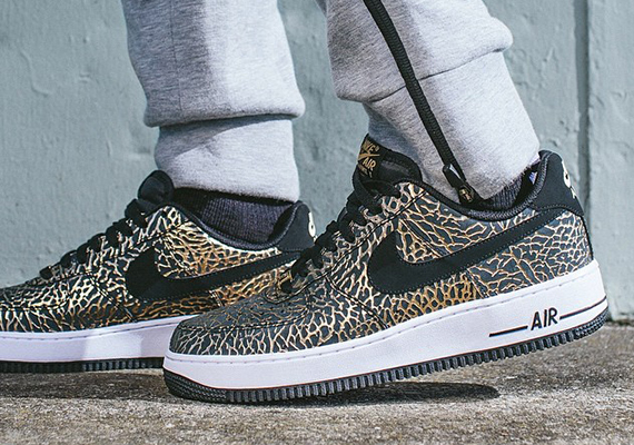 Nike Air Force 1 Gold Elephant Release Date