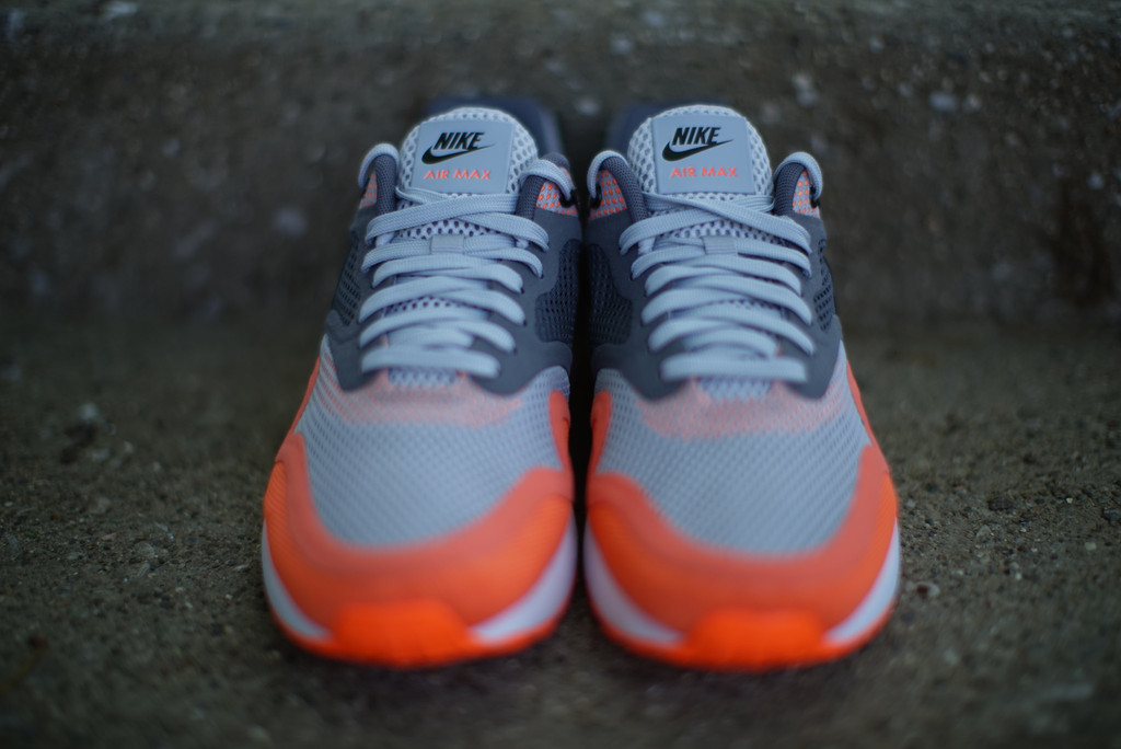 Nike Air Max 1 Breathe Silver Black Dark Grey Team Orange 05