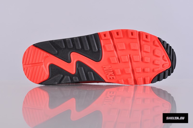 Nike Air Max 90 White Black Light Crimson 05