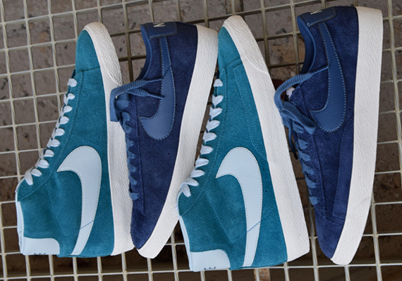 Nike Blazer Vintage “Turquoise” + “Obsidian”