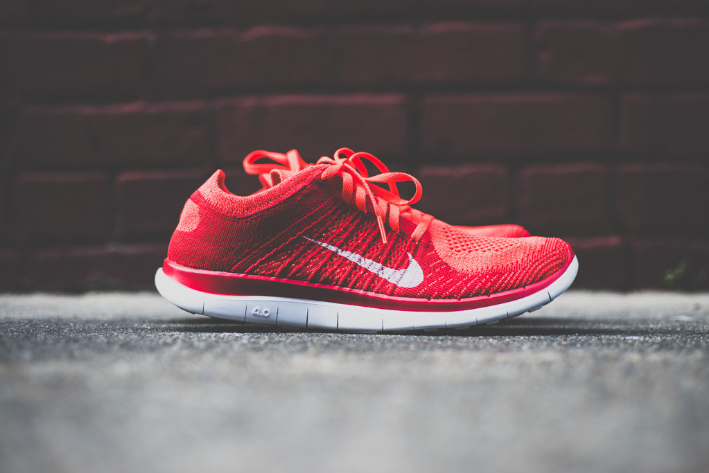 Nike Free Flyknit 4 Bright Crimson 02