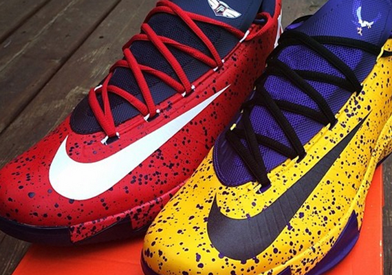 A Look At Two Nike KD 6 High School PEs