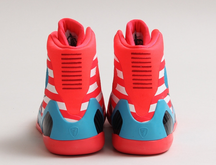 Nike Kobe 9 Elite Gs Laser Crimson Black 03