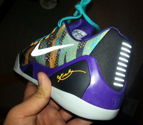 Nike Kobe 9 Em Unleashed Court Purple Atomic Mango 5
