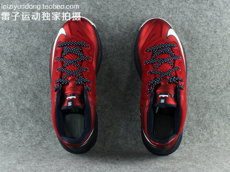 Nike Lebron 11 Low University Red Obsidian White 07