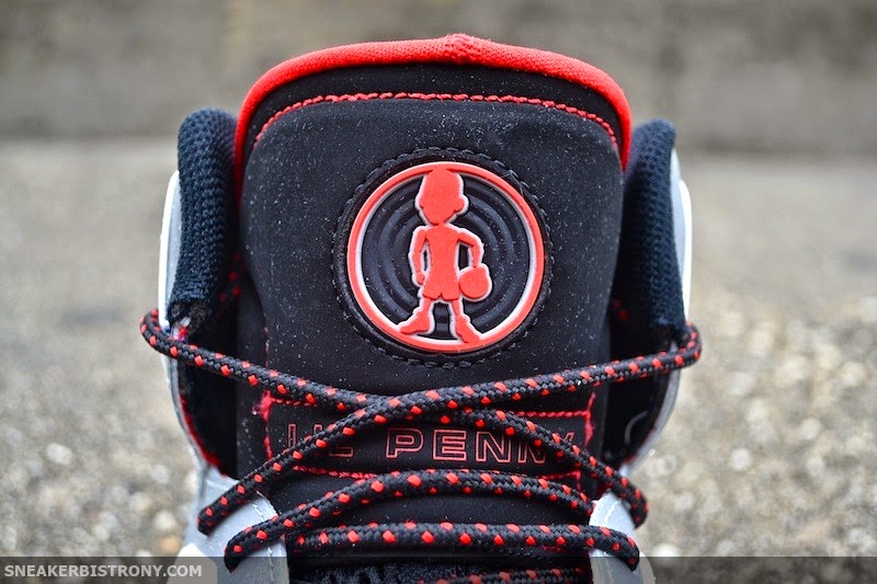 Nike Lil Penny Posite Reflective Silver Black Challenge Red 01