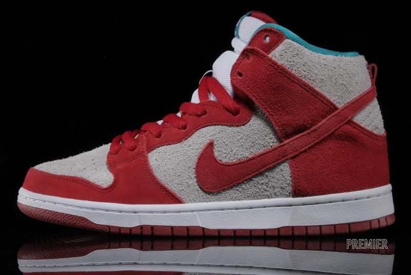 Nike Sb Dunk High Gym Red Turbo Green 01