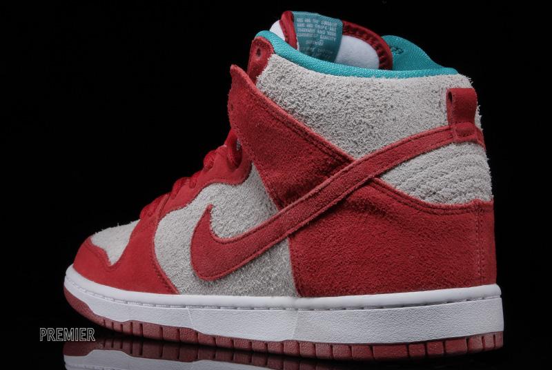 Nike Sb Dunk High Gym Red Turbo Green 05