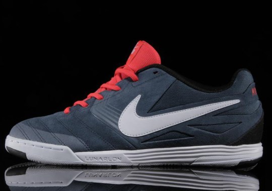Nike SB Lunar Gato – New Slate – White – Laser Crimson