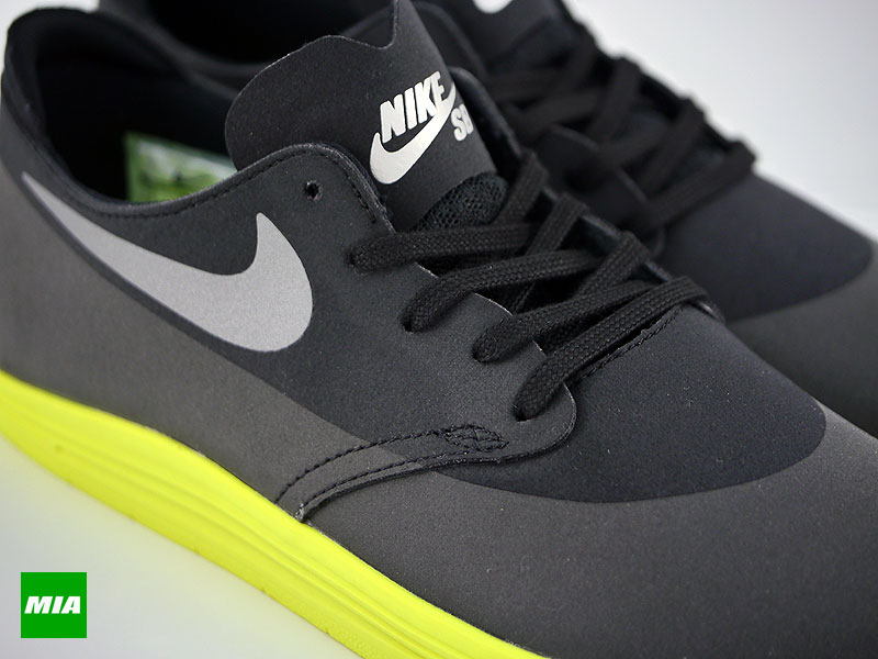 Nike Sb Lunar One Shot Word Cup Black Volt 03