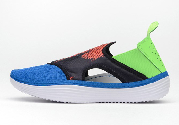 Nike Solarsoft Rache - Photo Blue - Green
