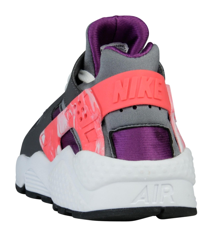 Nike Womens Air Huarache Iron Ore Laser Crimson Purple 02