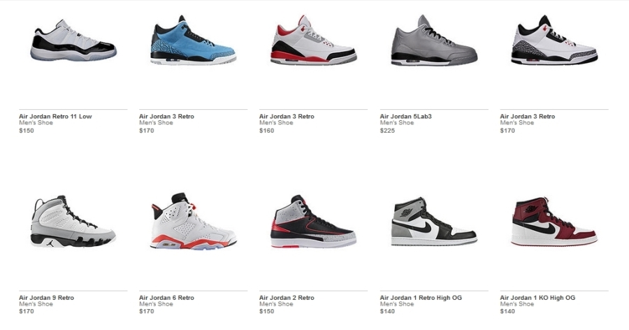 nike store air jordans