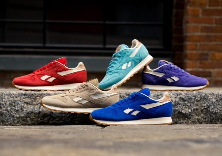 Reebok Classic Leather “Summer Suede” Pack