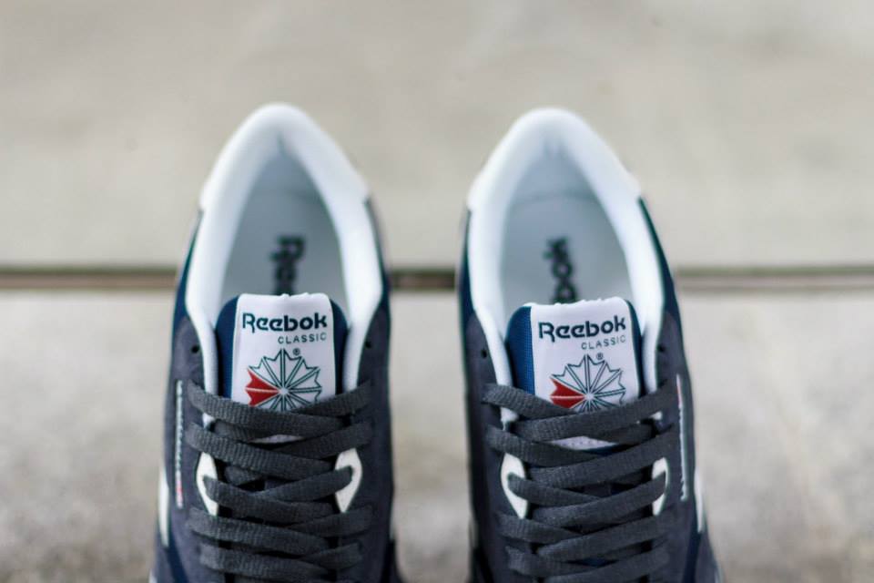 Reebok Classic Nylon Navy Graphite Red White 05