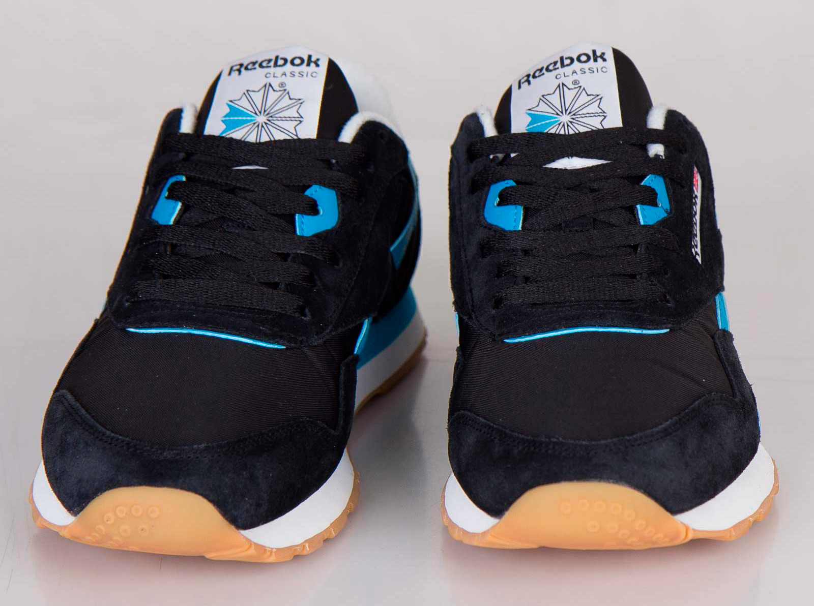 Reebok Classic Nylon R13 Black Blue White Reebok Brass 03