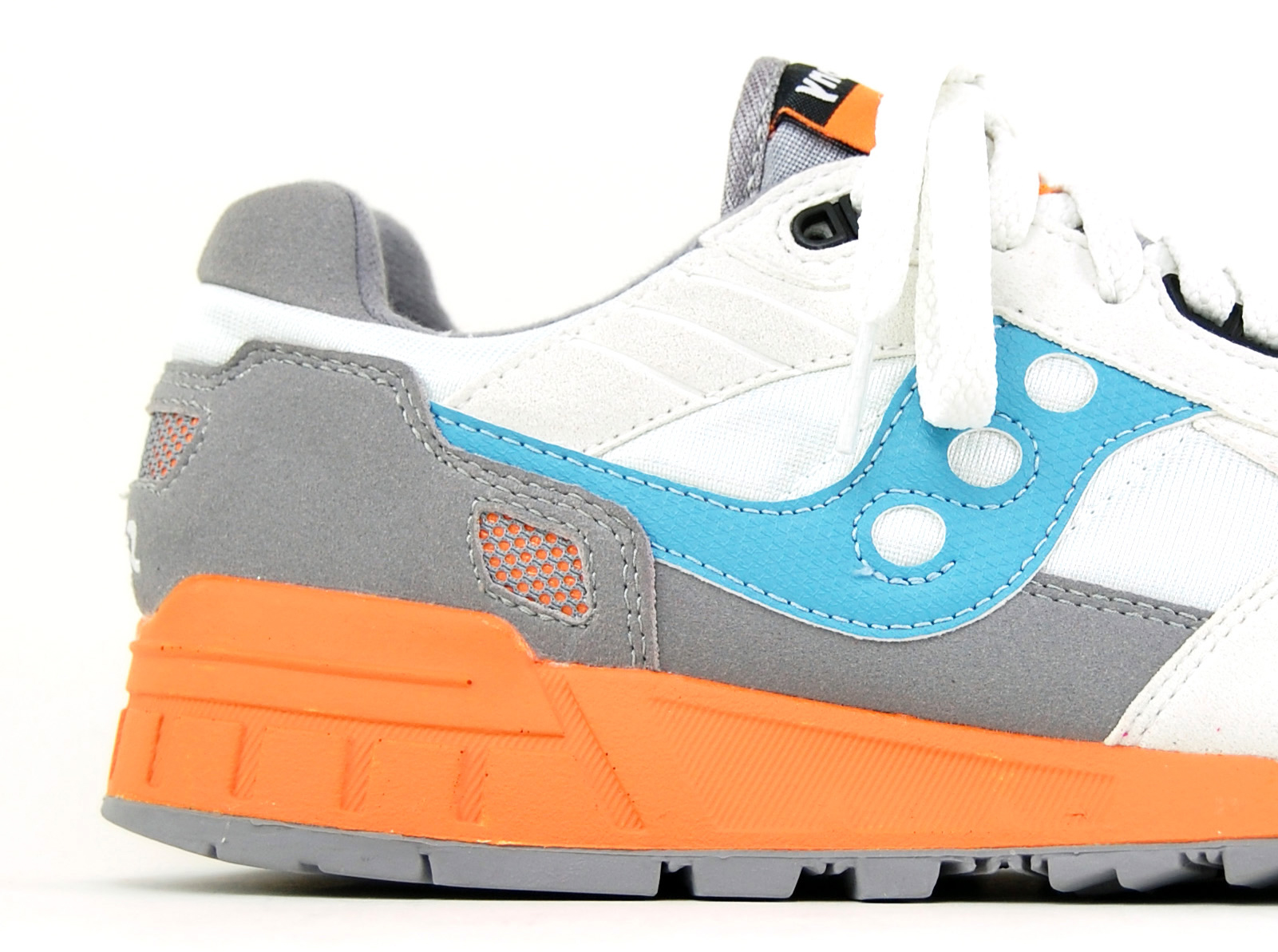 Saucony Shadow 5000 Grey Aqua Orange 02