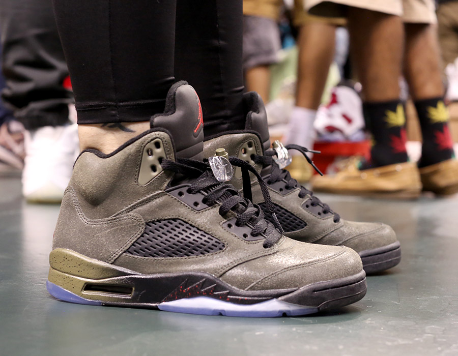 Jordan 5 fear deals on feet