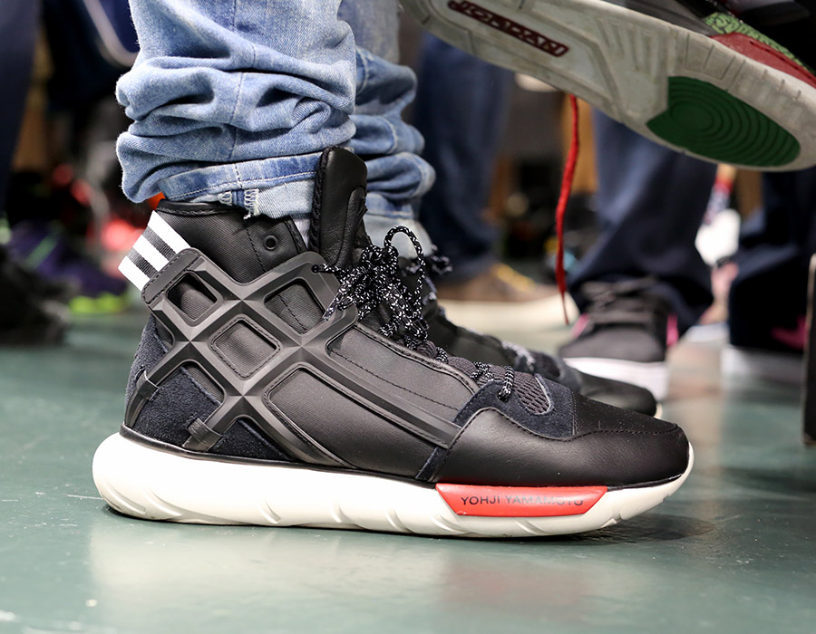 Baker canvas lace up sneakers with a rubber sole On Feet May 2014 Recap 199
