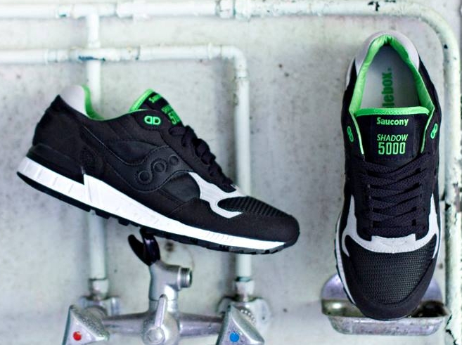 Solebox x Saucony Shadow 5000 "Green Lucanid" - Release Date