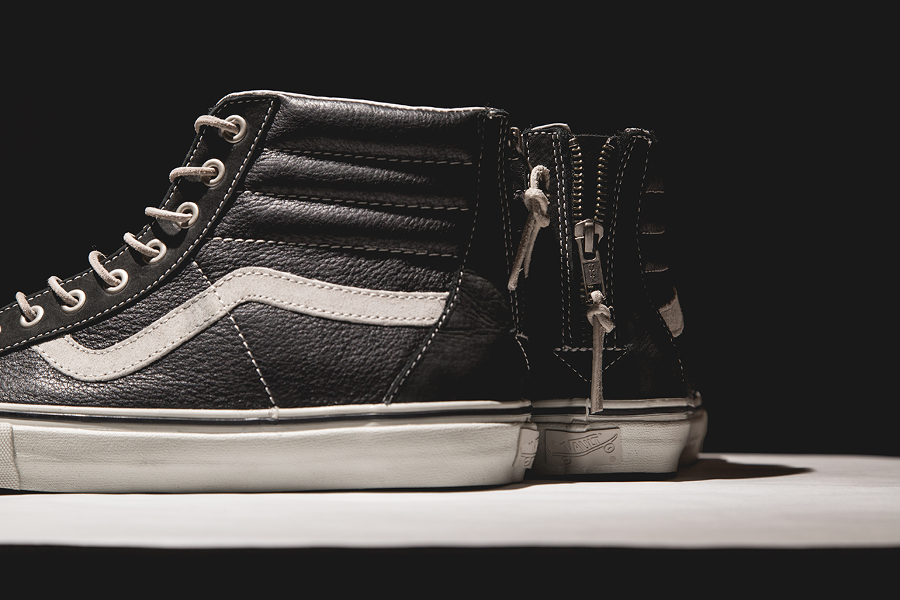 Vans Sk8 Hi Reissue Zip Lx Black 02